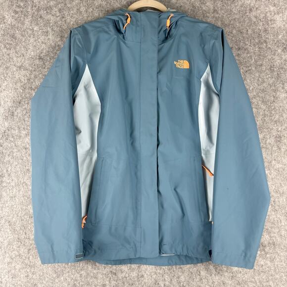 The North Face Claremont Triclimate Jacket Womens Large Blue Hyvent Gorpcore - Picture 1 of 16